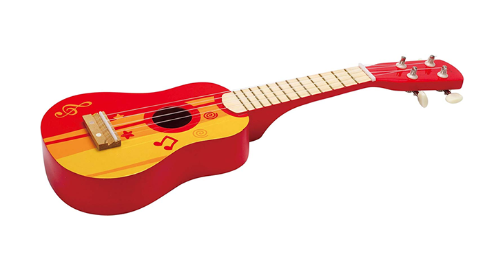 Hape Kid’s Wooden Toy Ukulele in Red – Just $18.97!