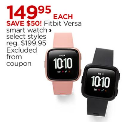 FitBit Versa Smart Watch Only $149.95! Cyber Monday Deal!