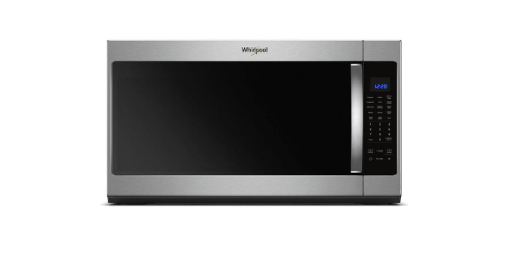 Whirlpool 2.1-cu ft Over-the-Range Microwave with Sensor Cooking Only $249 Shipped! (Reg. $420)