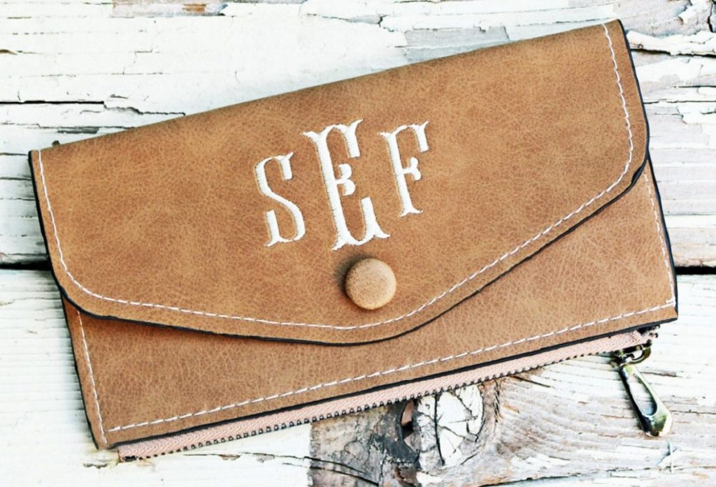Personalized Monogrammed Wallet Just $6.99!