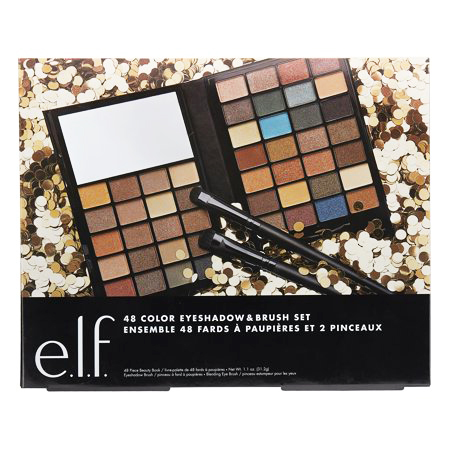 e.l.f. Cosmetics Holiday 48 Color Eyeshadow and Brush Set Only $5.99!