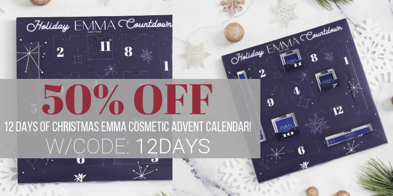 Cents of Style – 12 Days of Christmas Makeup Countdown Calendar! FREE SHIPPING!