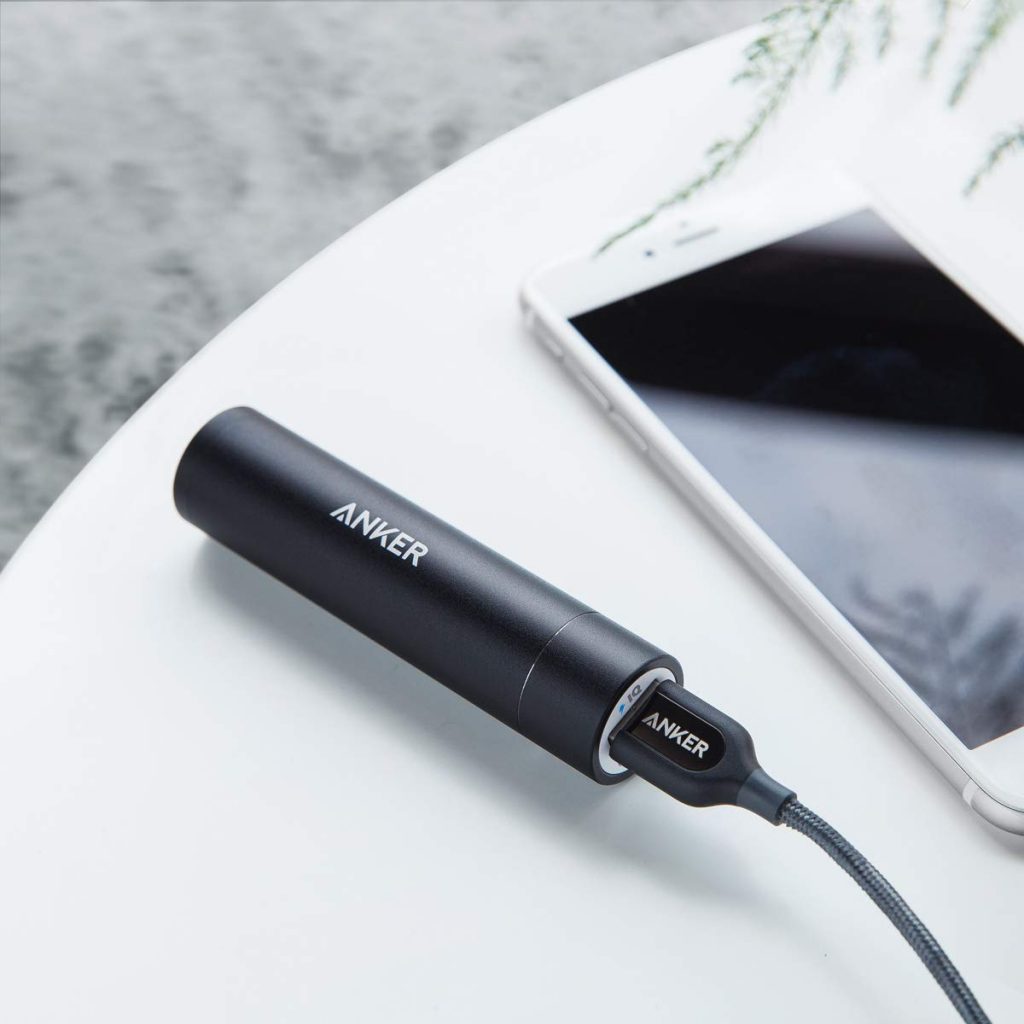 Anker PowerCore+ Mini 3350mAh Lipstick-Sized Portable Charger Only $10.98!