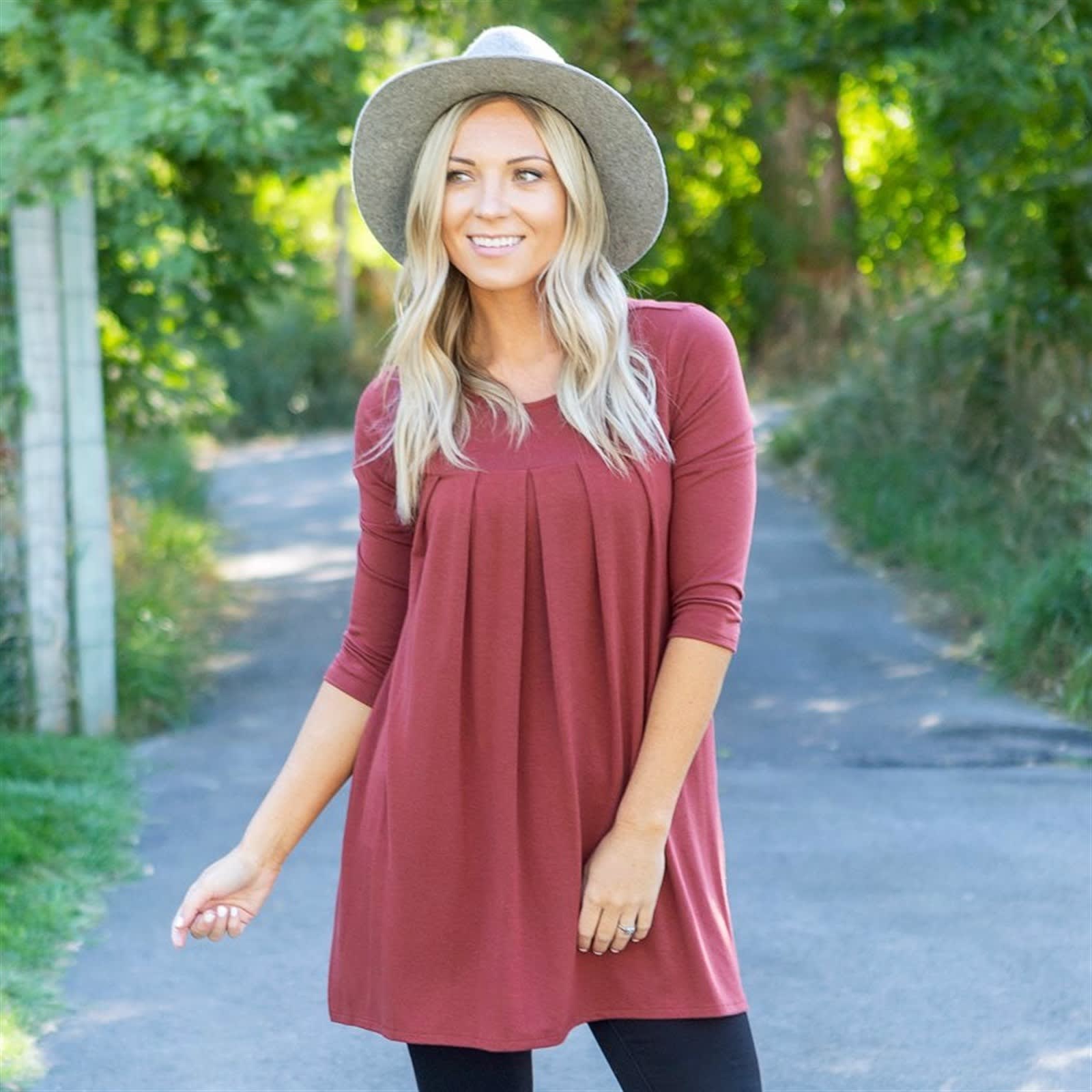 Winter Pleated Tunic Only $14.99!