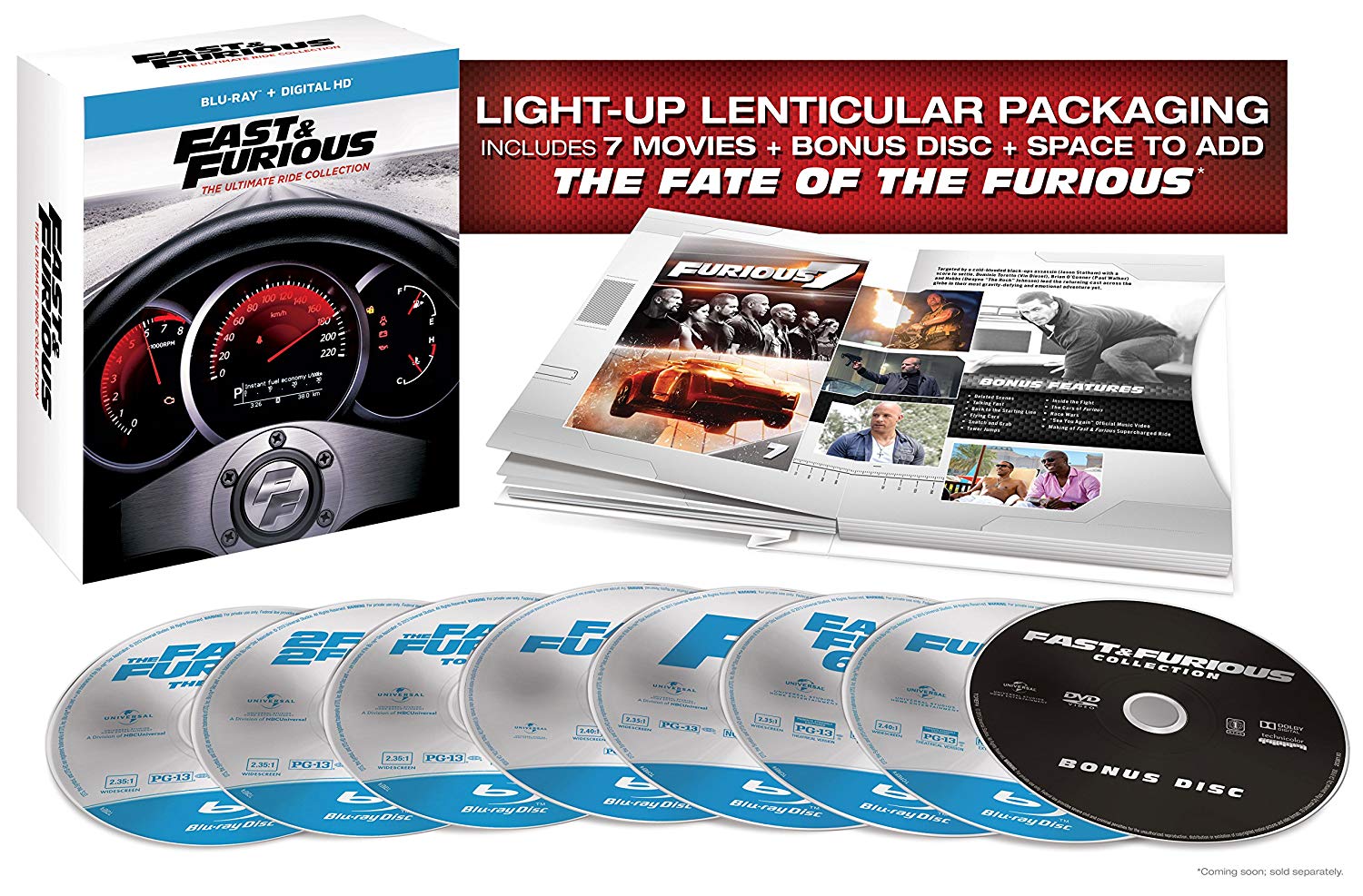 Fast & Furious: The Ultimate Ride Collection 1-7 – Just $19.99!