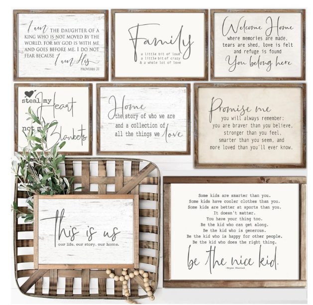 Rustic Chic Farmhouse Prints – Only $3.87!