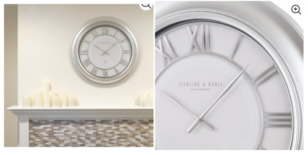 Better Home and Gardens Over-sized Wall Clock Just $10.00!