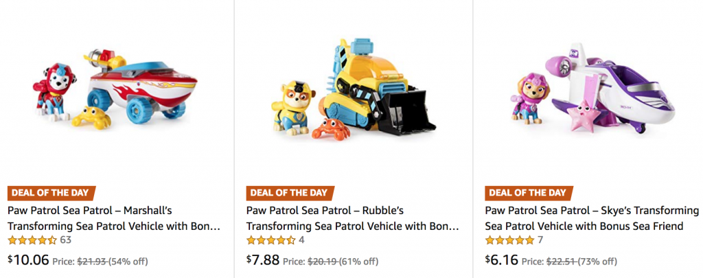 Amazon: Take Up To 70% Off Select Paw Patrol Play Figures Today Only!