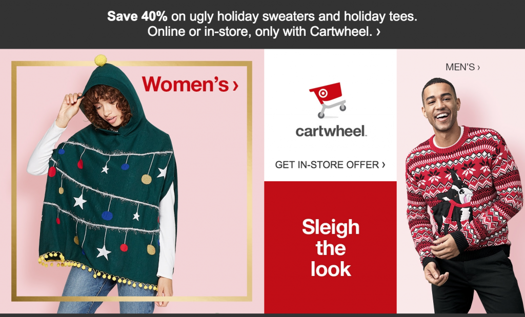 Target: Save 40% On Ugly Holiday Sweaters & Tees!