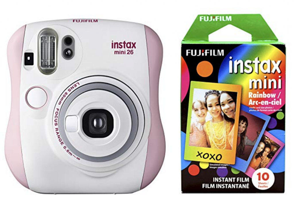 Fujifilm Instax Mini 26 + Rainbow Film Bundle $39.99 Today Only! (Reg. $69.99)