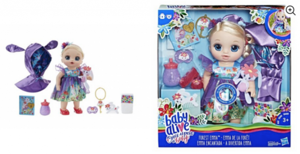 Baby Alive Once Upon a Baby: Forest Tales Forest Emma $39.00! (Reg. $60.00)
