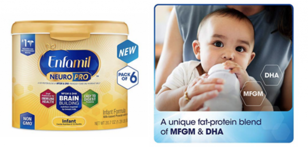HOT! Enfamil NeuroPro Infant Formula – Brain Building Nutrition Inspired by Breast Milk 6-Pack $96.64 Shipped!