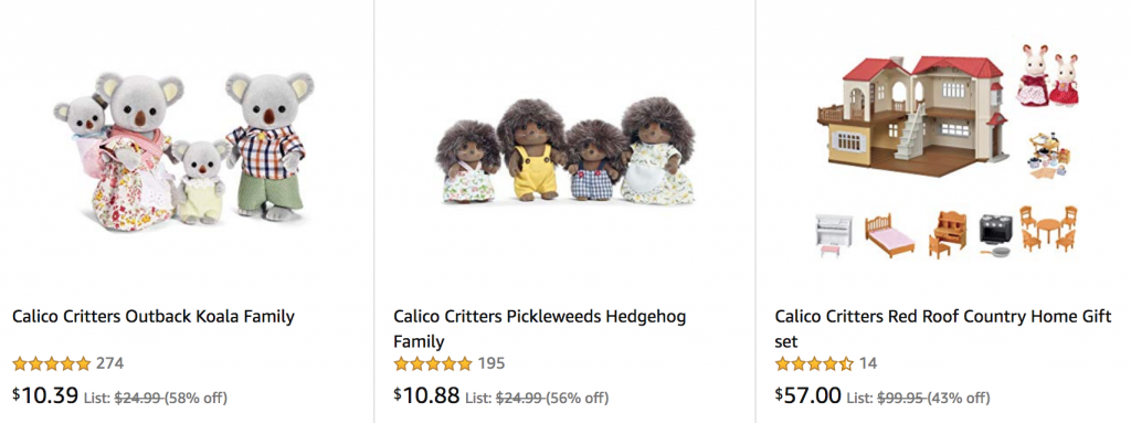 Save Up To 58% Off Calico Critters On Amazon!