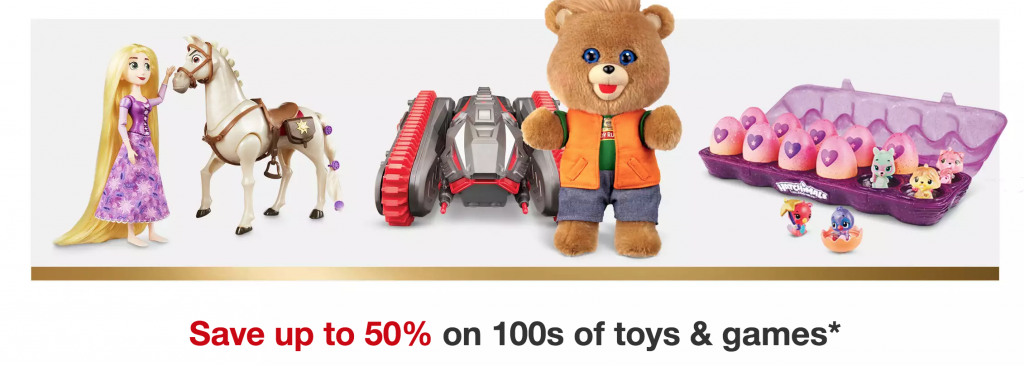 Target: Save Up To 50% Off Hundreds Of Toys & Games!