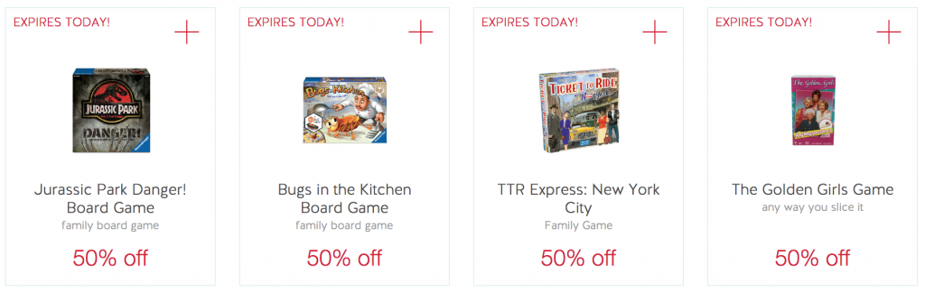 Target: Up To 50% Off Board Games Today Only! Choose In-Store Pickup To Get In Time For Christmas!