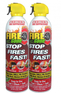 Fire Gone Fire Suppressant Canisters 16oz 2-Pack Just $9.99! (Reg. $19.99)