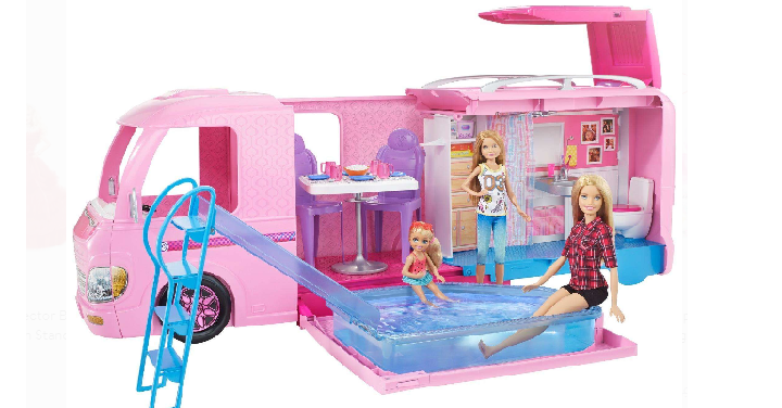 Barbie DreamCamper Adventure Camping Playset Only $69.99 Shipped! (Reg. $94)