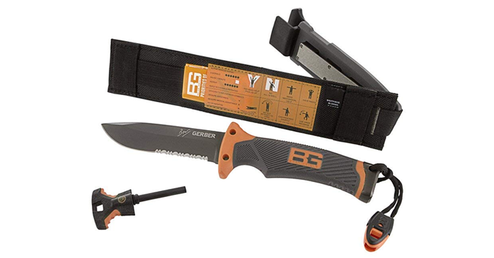 Gerber Bear Grylls Ultimate Knife, Serrated Edge – Just $23.99!