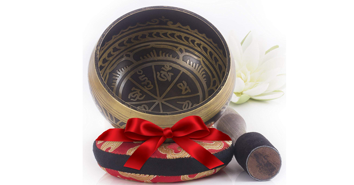 Silent Mind Tibetan Singing Bowl Set – Just $18.50!