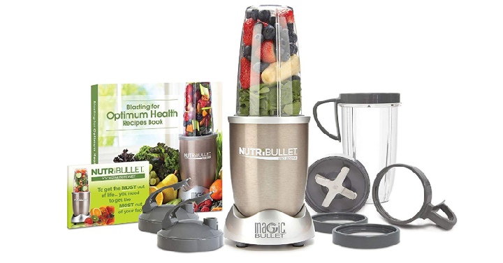 NutriBullet Pro 13-Piece High-Speed Blender System with Hardcover Recipe Book Only $49.99 Shipped! (Reg. $80)