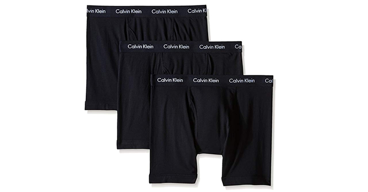 Calvin Klein Men’s Cotton Stretch 3 Pack Boxer Briefs – Just $14.49!