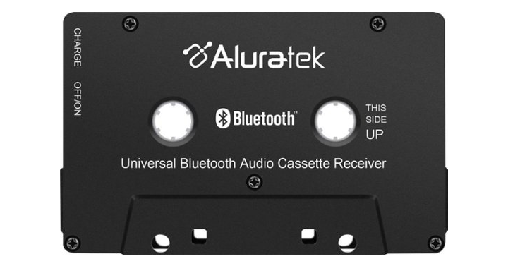 Aluratek Bluetooth Audio Cassette Adapter – Just $19.99!