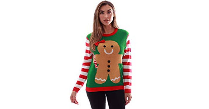 #followme Womens Ugly Christmas Sweater – Just $20.99!