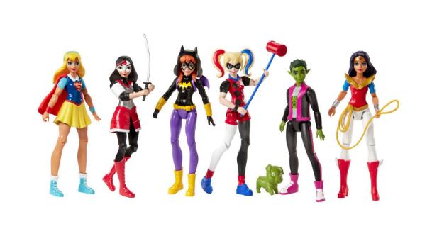 DC Super Hero Girls Action Figure 6-Pack – Only $27.99!