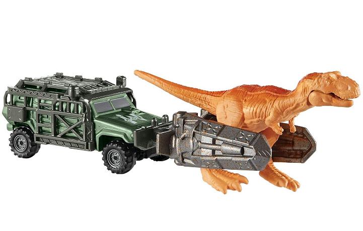 Matchbox Jurassic World Dino Transporters Tyranno-Hauler Vehicle – Only $7.86!