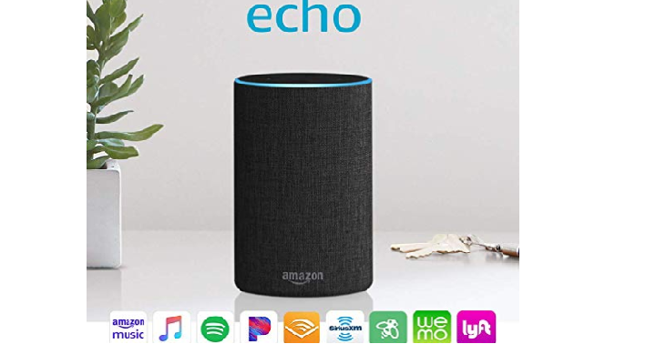 Echo (2nd Generation) Smart Speaker with Alexa Only $69.99 Shipped! (Reg. $99.99)