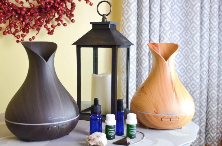Aromatherapy Essential Oil Diffuser & Humidifier – Only $19.99!
