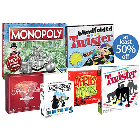 Walmart: Big Savings on Hasbro Games + FREE In-Store Pick Up!