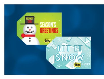 It isn’t too late for Best Buy gift cards! Email or print for gift giving!