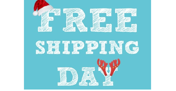 FREE Shipping Day is TODAY, Dec. 14th! Check Out this List of Participating Retailers!