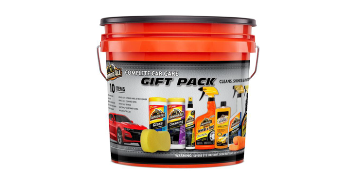 Armor All Complete Car Care Gift Pack Bucket, 10 Piece Kit Only $19.97! Fun Gift Idea!