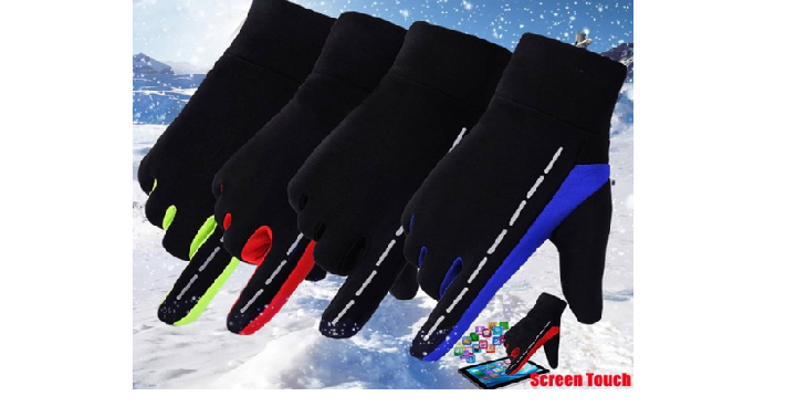 Outdoor Waterproof Warm Sports Gloves Only $13.99 Shipped! (Reg. $30)