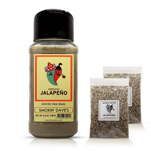 Free Sample of Smokin’ Dave’s Ground Jalapeno Seasoning!
