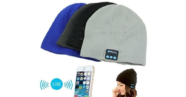 Wireless Bluetooth Beanie Hat with Built-in Headphones (2 Pack) Only $21.49 Shipped!