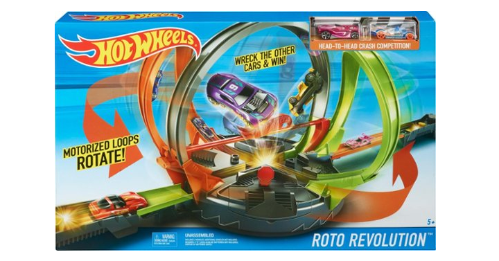 Hot Wheels Roto Revolution Track Set – Just $19.99!