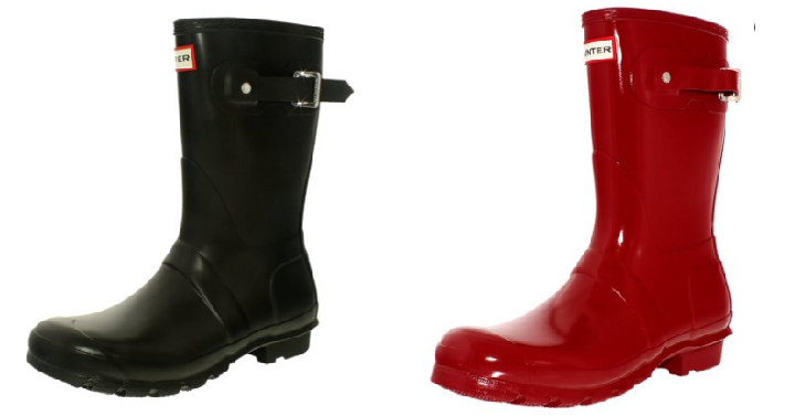 HOT! Hunter Women’s Original Short Gloss Mid-Calf Rubber Boots Only $94.99 Shipped! (Reg. $140)