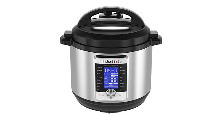 Instant Pot Ultra 3 Qt 10-in-1 Multi-Use Programmable Pressure Cooker, Slow Cooker, Rice Cooker, Yogurt Maker, Cake Maker, Egg Cooker, Sauté, Steamer, Warmer, and Sterilizer – Just $59.95!