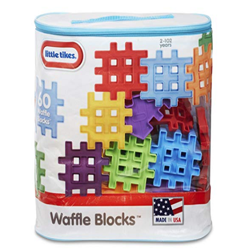 Little Tikes 60 Piece Waffle Blocks for Only $7.99! (Reg. $15)