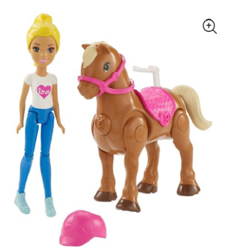 Barbie On the Go Pony and Doll Only $3.98!