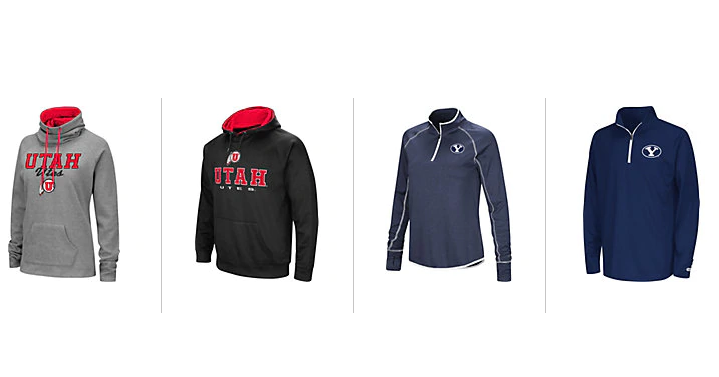 Men & Women NCAA Hoodies, Zips & Polos Only $19.98 Shipped! (Reg. $60)