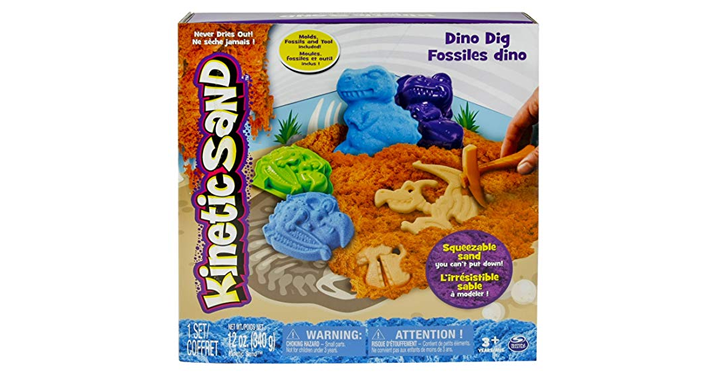 Kinetic Sand Dino Dig Playset – Amazon Exclusive – Just $12.65!