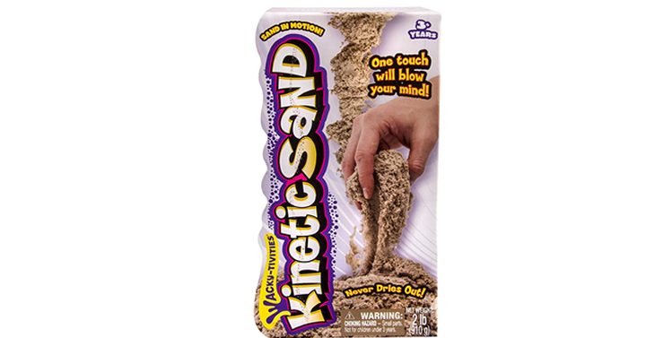 The One Only Kinetic Sand, 2lb Brown – Just $8.39!