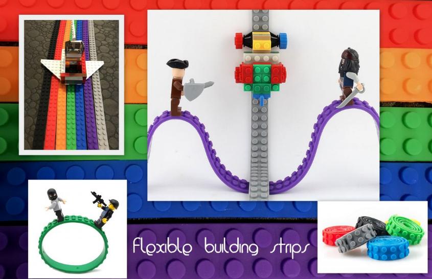 Bendable, Stickable, Reuseable Builder Strips – Only $6.99!