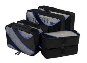 6 Set Packing Cubes,3 Various Sizes Travel Luggage Packing Organizers $24.99