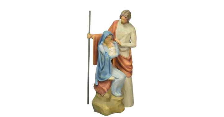 Willow Tree Hand-Painted Sculpted Figure – The Holy Family – Just $34.50!