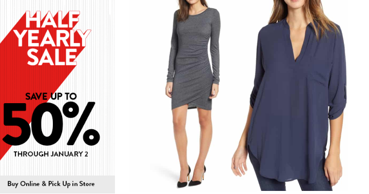 Nordstrom Half Yearly Sale Starts Now! Save up to 50% + FREE Shipping!